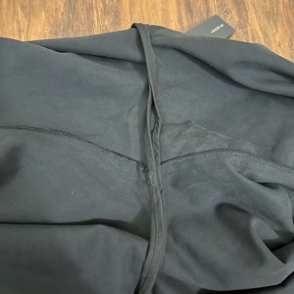 NWT Nique Lita Cotton Tencel Tailored Shorts in Black - Picture 12 of 16